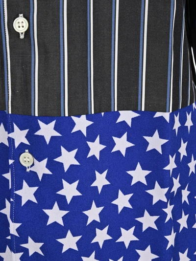 Shop Comme Des Garçons Homme Deux Comme Des Garçons Homme Plus Striped Star Shirt In Multi