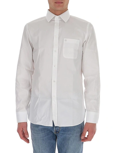 Shop Gucci Double G Shirt In White