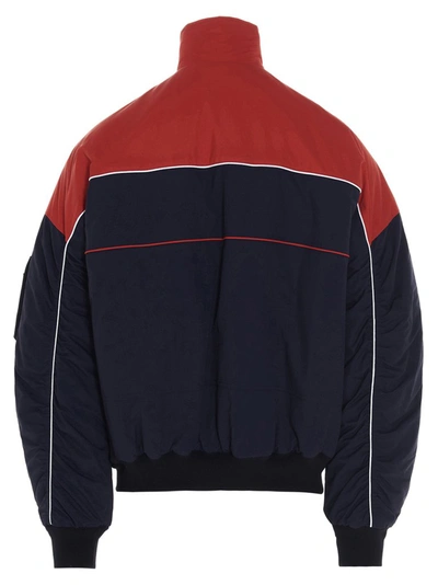 Shop Balenciaga Ski Bomber Jacket In Multi