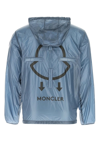 Shop Moncler Genius Moncler X Craig Green Hooded Windbreaker Jacket In Blue