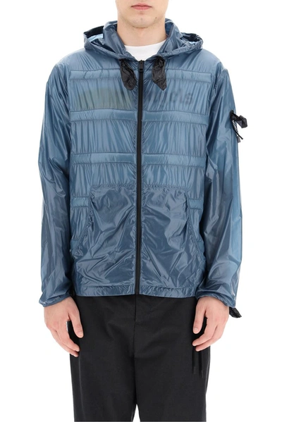 Shop Moncler Genius Moncler X Craig Green Hooded Windbreaker Jacket In Blue