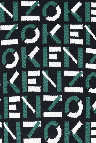 Shop Kenzo Sport Jacquard Monogram Jumper In Multi