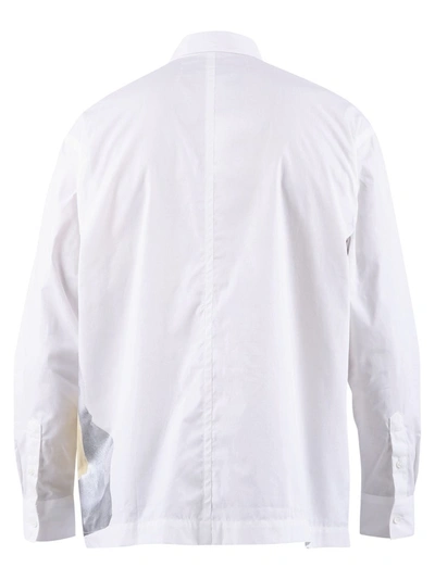 Shop Jacquemus La Chemise Baou Printed Shirt In White