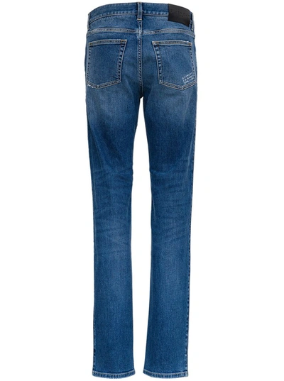 Shop Givenchy Slim Leg Jeans In Blue