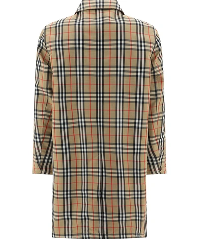 Shop Burberry Reversible Trench Coat In Multi