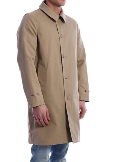 Shop Burberry Reversible Trench Coat In Multi
