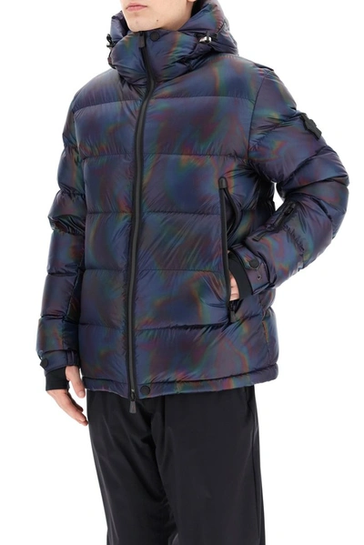 Shop Moncler Grenoble Padded Down Jacket In Blue