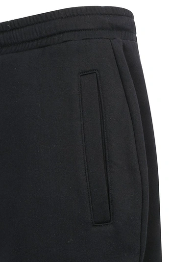 Shop Valentino Vltn Logo Shorts In Black