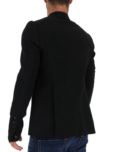 Shop Rick Owens Tailored Single In Black