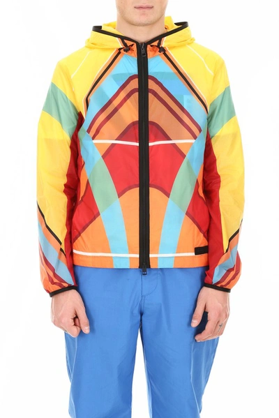 Shop Moncler Genius Moncler X Craig Green Spinner Hooded Jacket In Multi