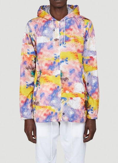 Shop Comme Des Garçons Shirt X Futura Splatter Jacket In Multi