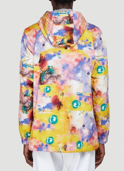 Shop Comme Des Garçons Shirt X Futura Splatter Jacket In Multi