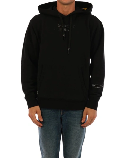 Shop Moncler Genius Moncler X Fragment Hiroshi Fujiwara Graphic Printed Hoodie In Black