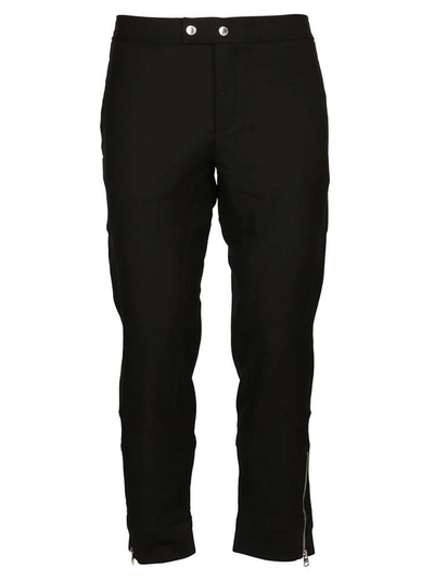 Shop Alexander Mcqueen Slim Fit Trousers In Black