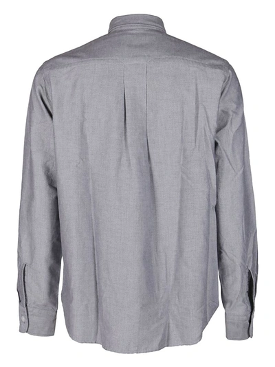 Shop Kenzo Tiger Crest Shirt In Grey
