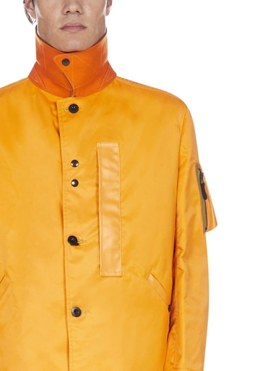 Shop Junya Watanabe Comme Des Garçons Utility Jacket In Orange
