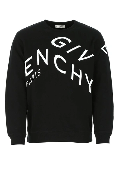 Shop Givenchy Refracted Sweatshirt In Black