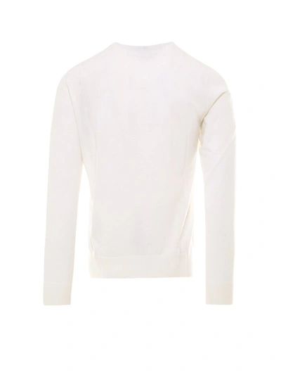 Shop Dolce & Gabbana Turtleneck Knit Jumper In White