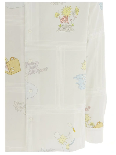 Shop Jacquemus Patchwork Shirt In White