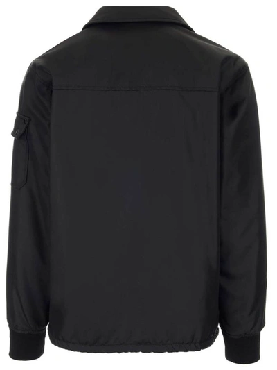 Shop Givenchy Reversible Windbreaker Jacket In Black