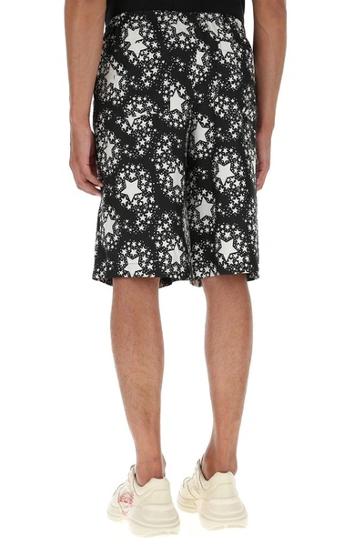 Shop Gucci Star Print Shorts In Multi