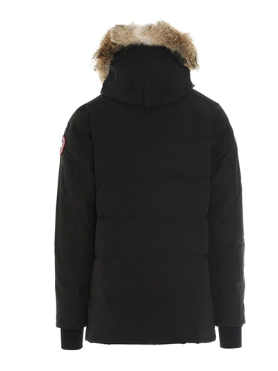 Canada Goose Carson Fusion Fit Hooded Down Parka With Genuine Coyote Fur  Trim In Black | ModeSens