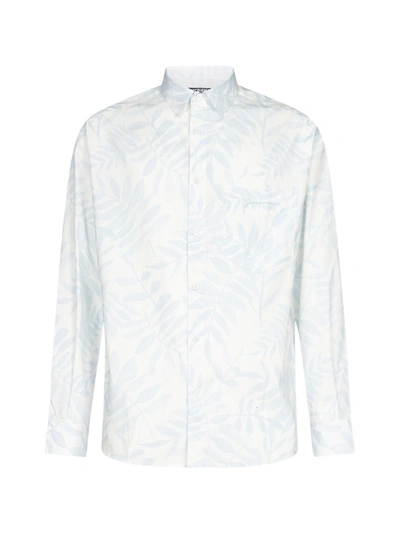 Shop Jacquemus La Chemise Simon Shirt In Blue