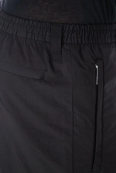 Shop Prada Cropped Straight Leg Pants In Black