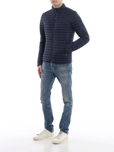 Shop Save The Duck Mitex Down Jacket In Blue