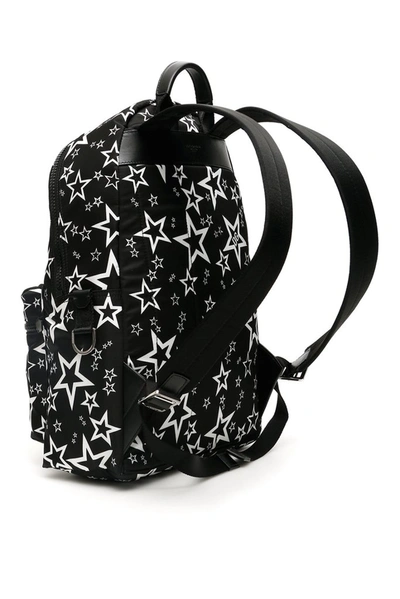 Shop Dolce & Gabbana Dg Star Printed Backpack In Black