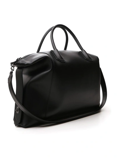 Shop Givenchy Antigona Soft Tote Bag In Black