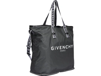 Shop Givenchy 4g Packaway Tote Bag In Black