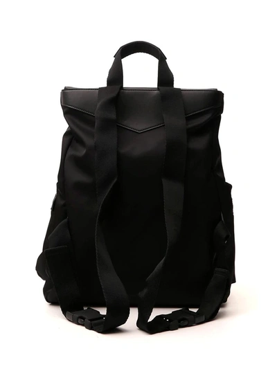 Shop Givenchy Spectre Logo Print Backpack In Black