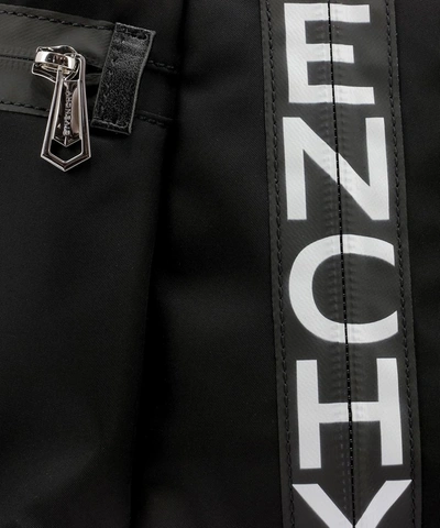 Shop Givenchy Spectre Logo Print Backpack In Black