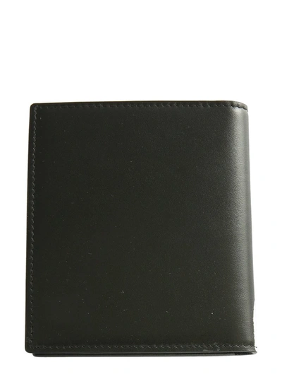 Shop Alexander Mcqueen Graffiti Logo Passport Holder In Black