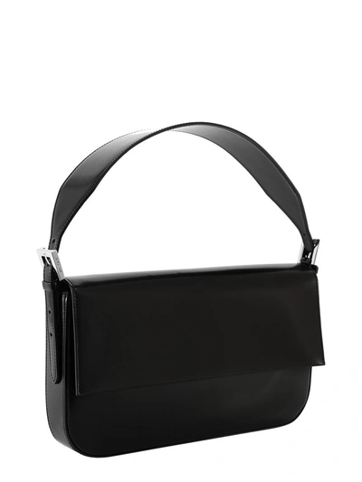 Shop By Far Manu Shoulder Bag In Black