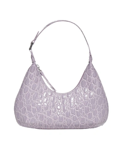 Shop By Far Baby Amber Shoulder Bag In Purple