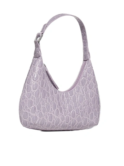 Shop By Far Baby Amber Shoulder Bag In Purple