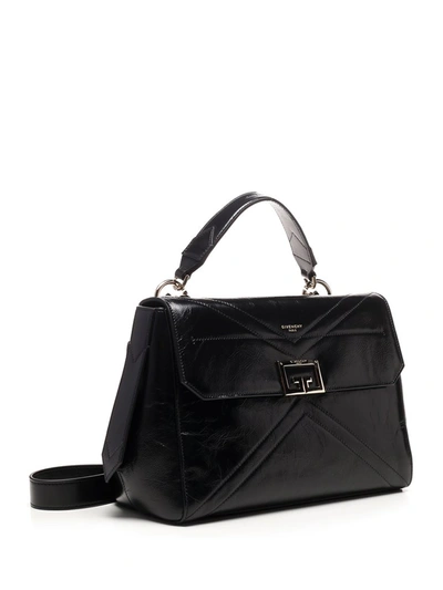 Shop Givenchy Id Medium Shoulder Bag In Black
