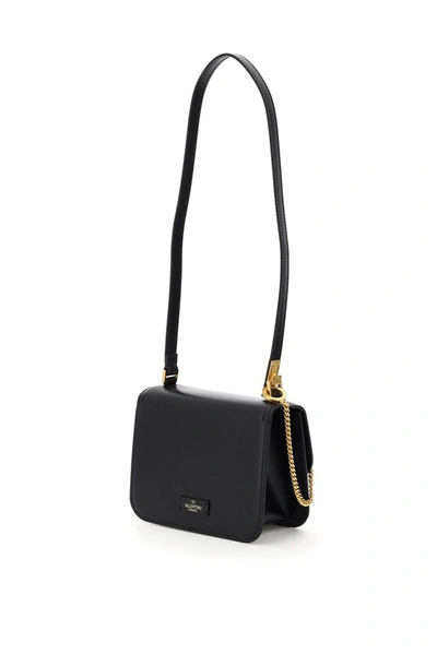 Shop Valentino Vsling Small Shoulder Bag In Black
