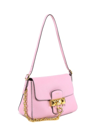 Shop Mulberry Keeley Shoulder Bag In Pink