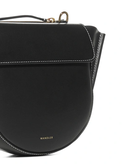 Shop Wandler Hortensia Mini Shoulder Bag In Black