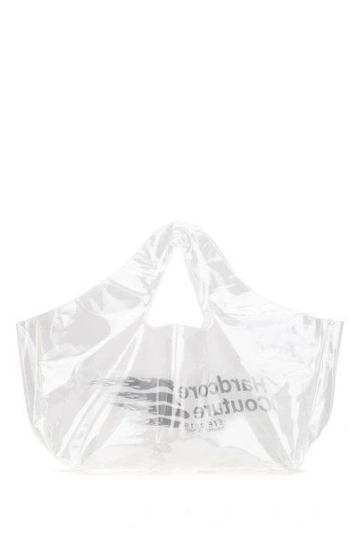 Shop Marine Serre Printed Shopper Bag In Transparent