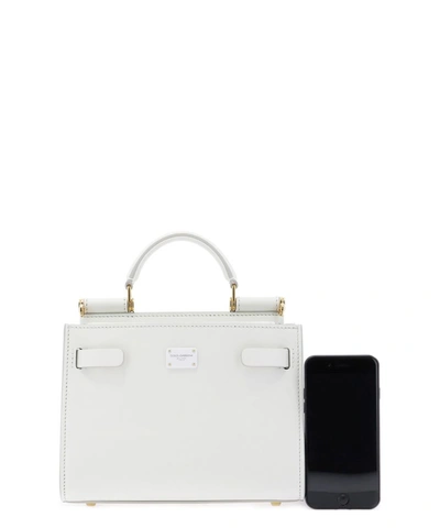 Shop Dolce & Gabbana Sicily 62 Tote Bag In White
