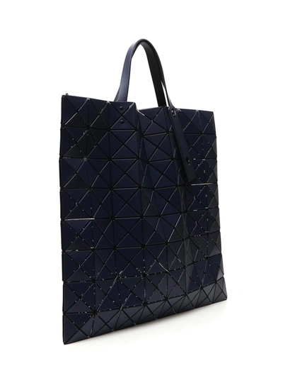 Shop Bao Bao Issey Miyake Lucent Matte Large Tote Bag In Blue