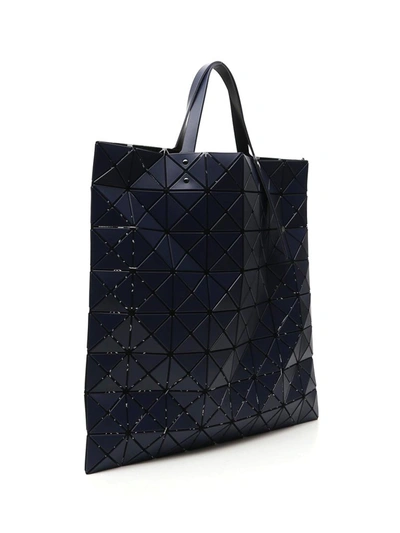 Shop Bao Bao Issey Miyake Lucent Matte Large Tote Bag In Blue