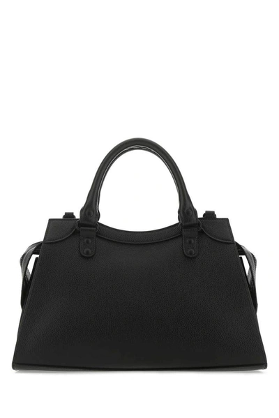 Shop Balenciaga Neo Classic City Small Tote Bag In Black