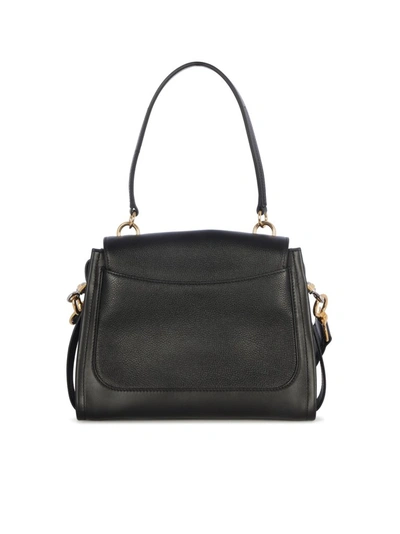 Shop Chloé Tess Day Small Shoulder Bag In Black