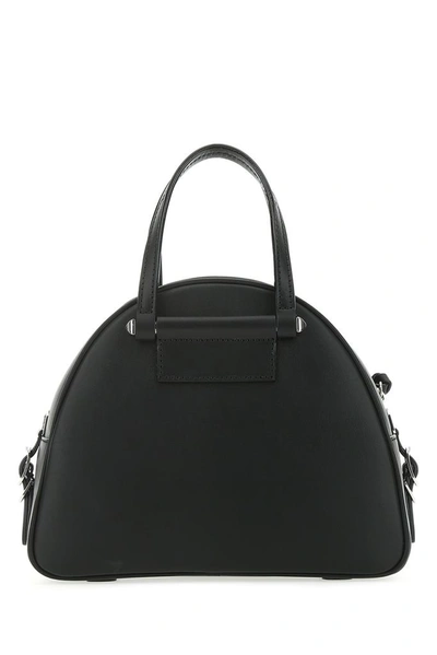 Shop Jimmy Choo Varenne Small Bowling Bag In Black