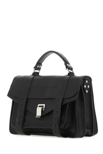 Shop Proenza Schouler Ps1 Medium Shoulder Bag In Black